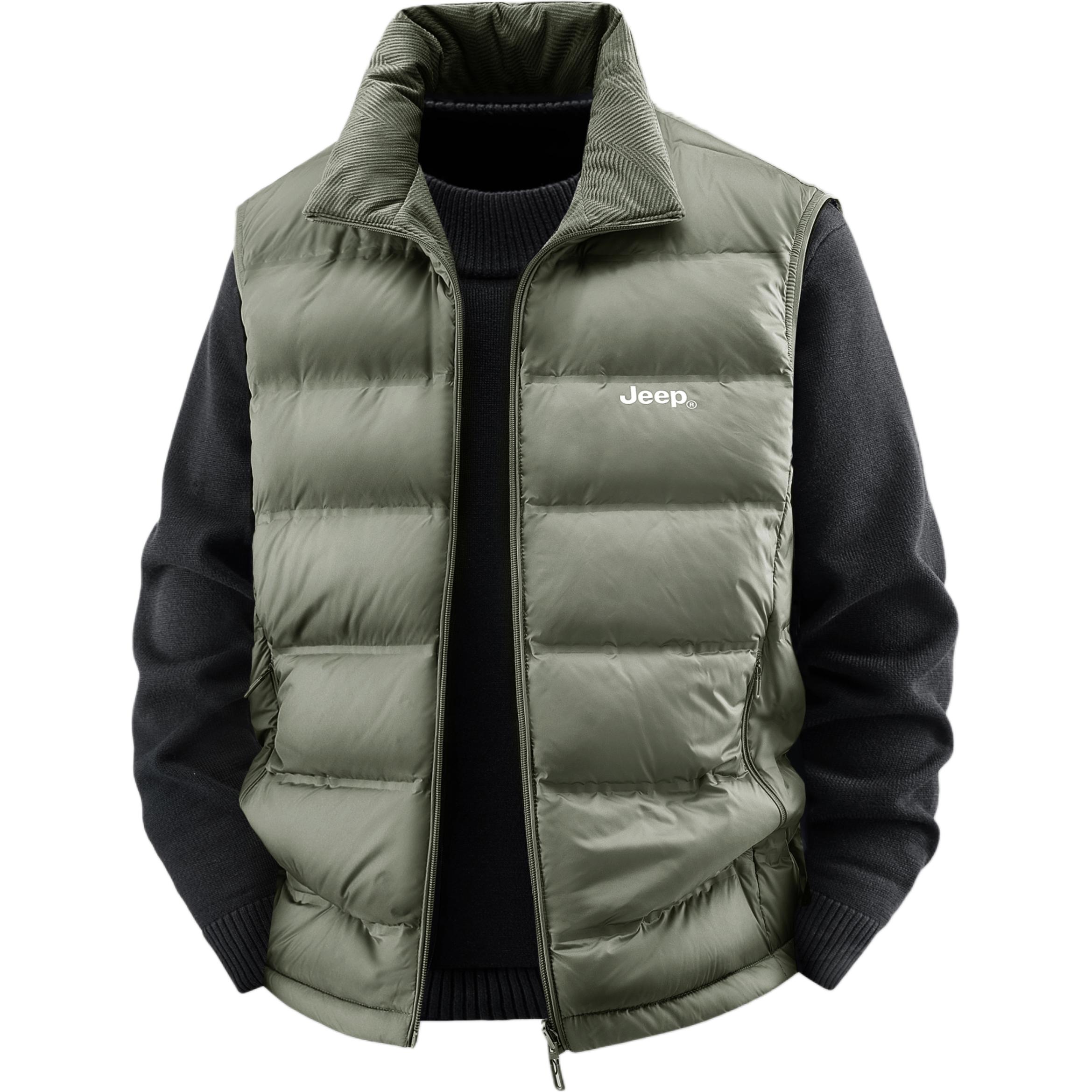 

Пуховик Leisure Collection Unisex Jeep, army зеленый