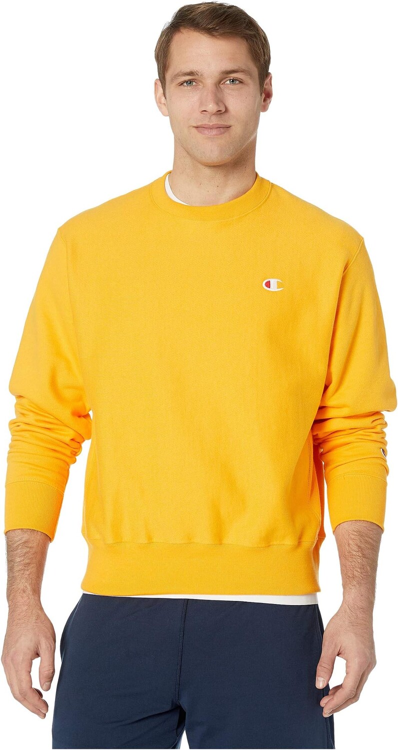 

Толстовка Champion Reverse Weave Crew, цвет C Gold