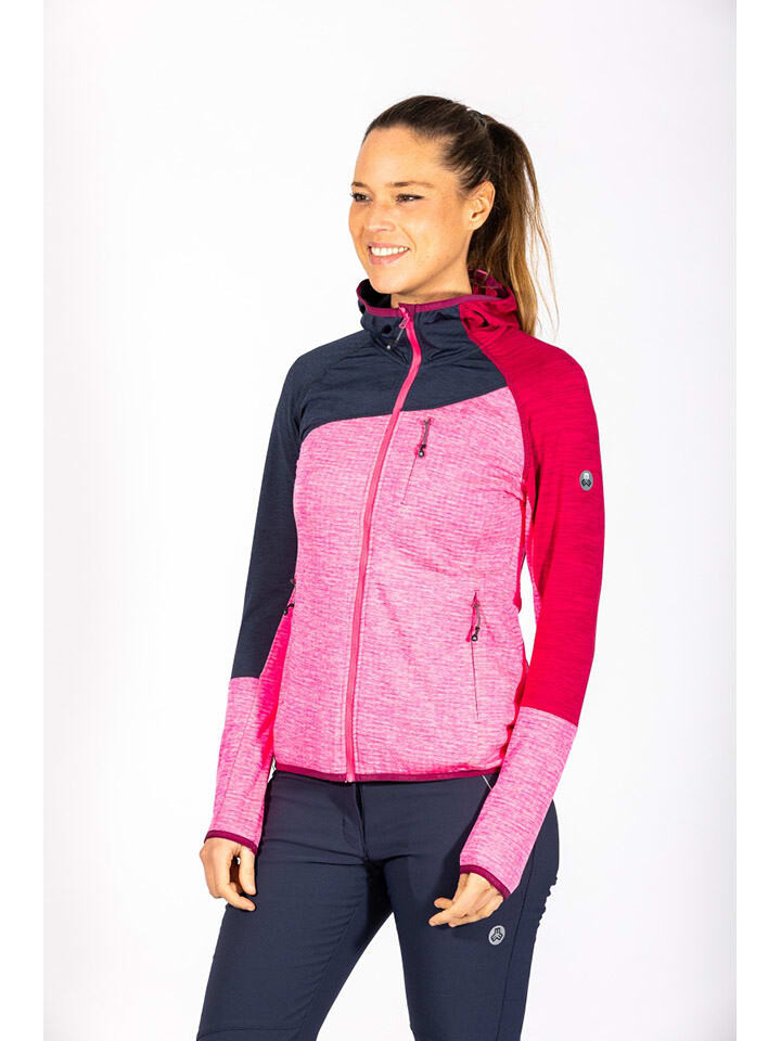 

Флисовая куртка Maul Sport Fleecejacke Riedlerspitz II, цвет Pink/Schwarz