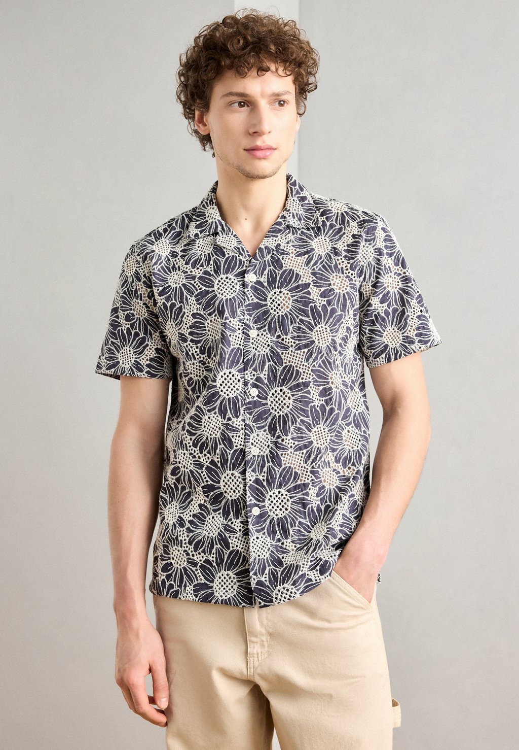 

Рубашка SUNFLOWER SHIRT Lindbergh, темно-синий