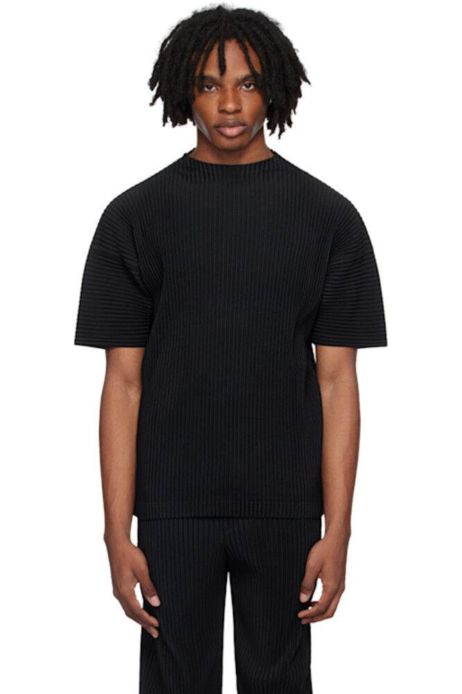 

Черная футболка Monthly Color May HOMME PLISSÉ ISSEY MIYAKE