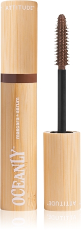 

Питательная сыворотка тушь для ресниц Attitude Oceanly Plastic Free Makeup, Brown 7 g