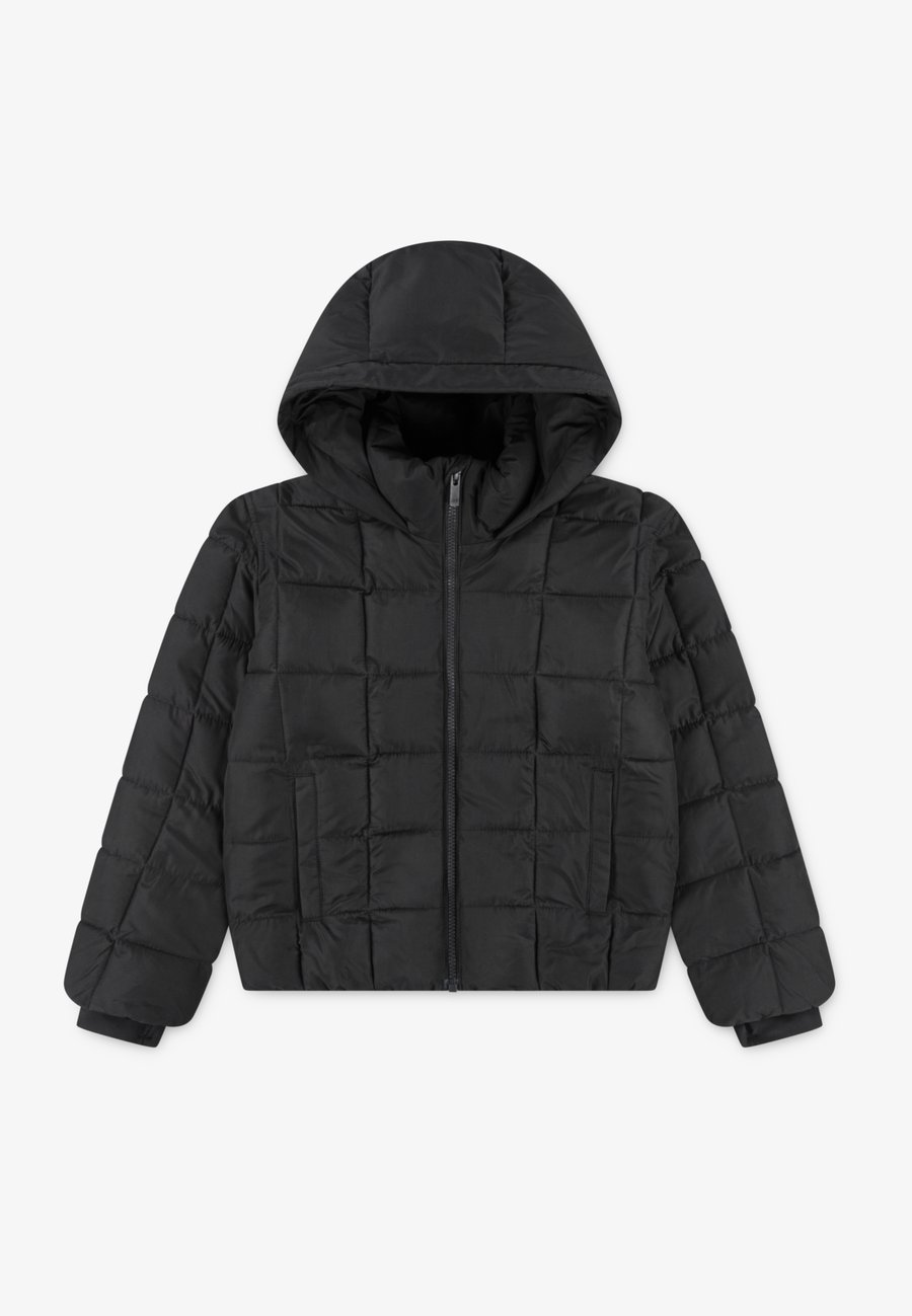 Зимняя куртка Abercrombie & Fitch MIDWEIGHT PUFFER JACKET UNISEX, Meteorite/Black — фото 4