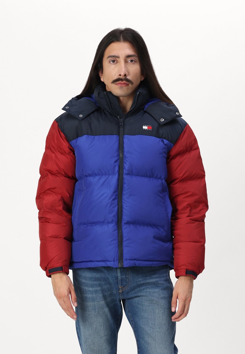 

Зимняя куртка ALASKA COLORBLOCK PUFFER Tommy Jeans, синий