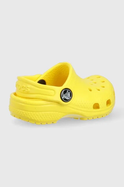 Сланцы детские Crocs, желтый — фото 2