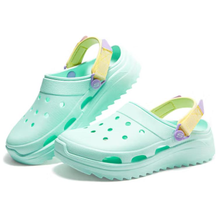Skechers Фомис Клоги женские зеленые - зеленые+подарок, цвет Green+Giveaway — фото 4