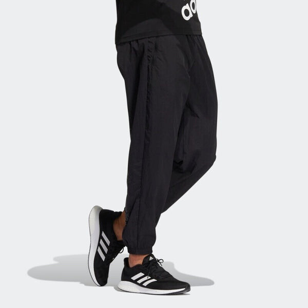 Спортивные штаны adidas Solid Color Small Label Woven Casual Sports Pants/Trousers/Joggers Autumn Black, мультиколор — фото 4