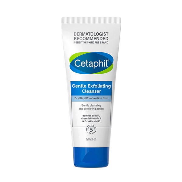 

Нежное отшелушивающее очищающее средство 178 мл Cetaphil