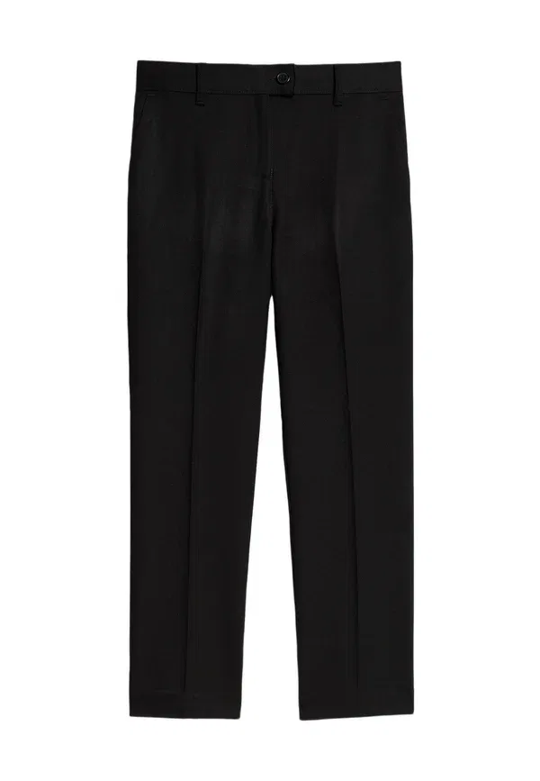Брюки зауженные 2Pk slim adj trousers Marks & Spencer, черный — фото 2