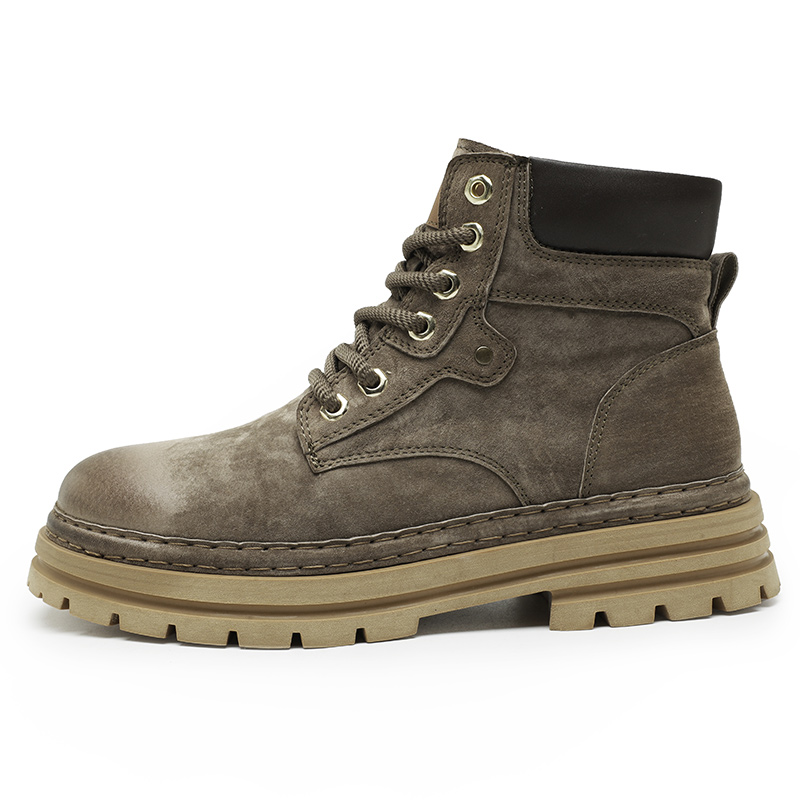 

REPUSEN Короткие мартинсы мужские хаки, цвет Khaki