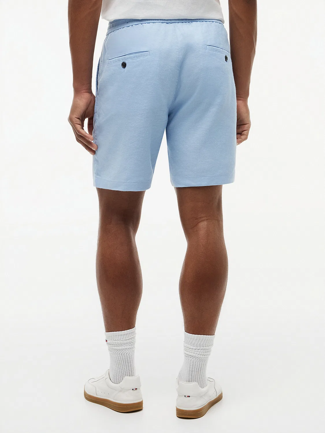 Брюки свободного кроя Tommy Hilfiger, Pastel Blue — фото 3