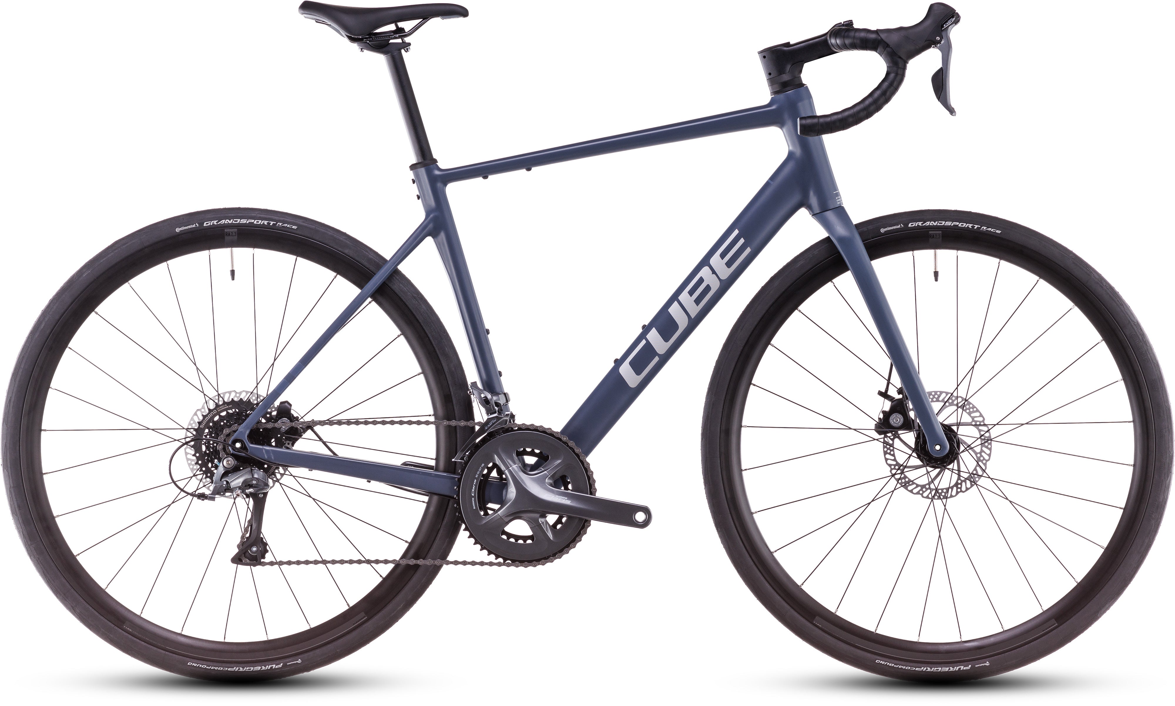 

Шоссейный велосипед Cube Attain Pro nightflight´n´grey (2025)