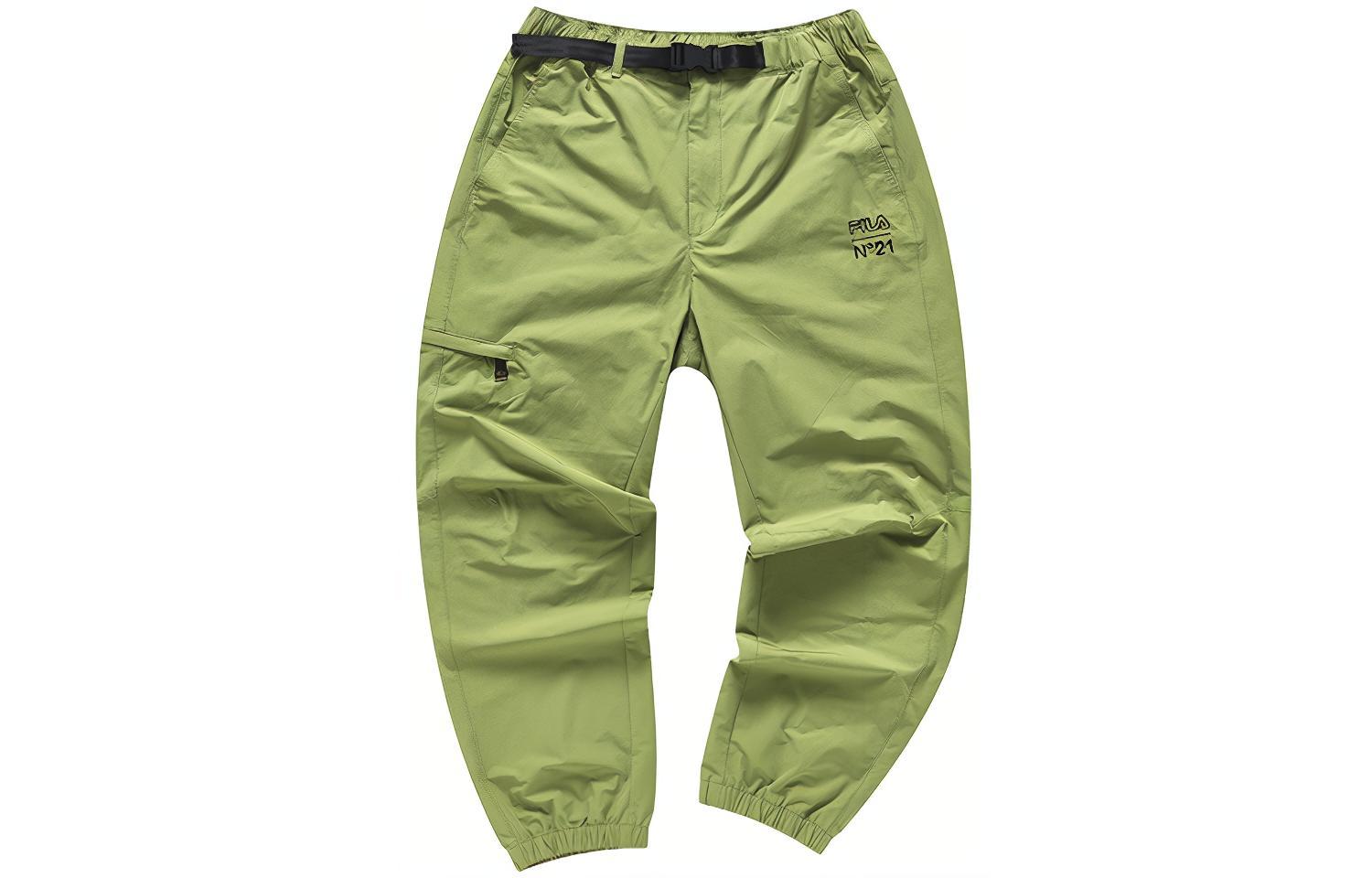 

FILA FUSION FILA X N21 вязаные спортивные штаны мужские lizard green