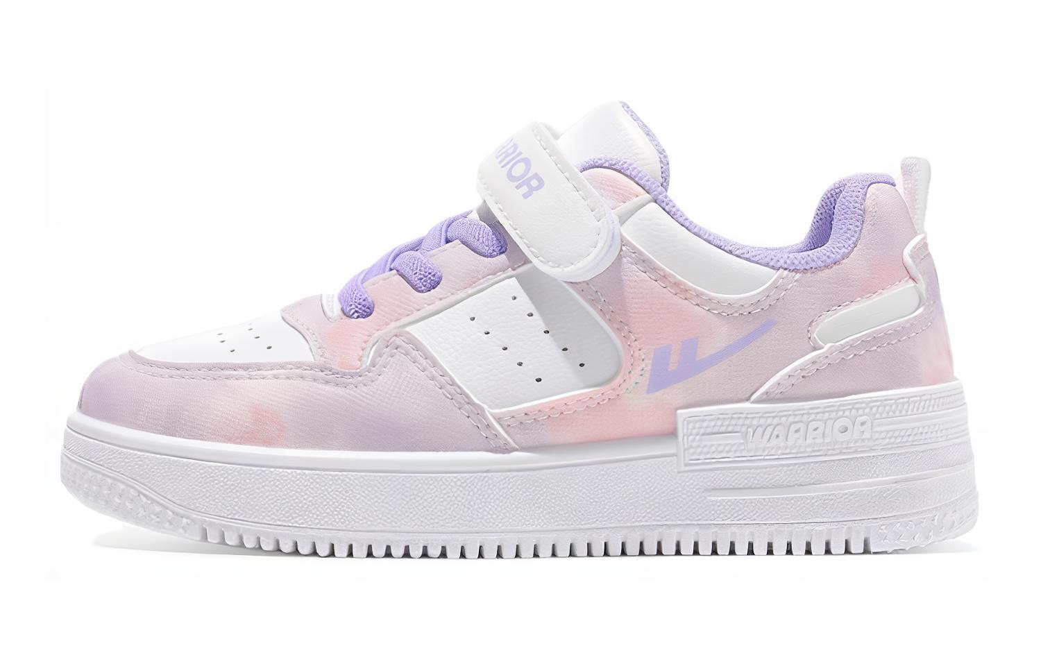 

Warrior Cushioning Детские Повседневные Кроссовки Белый Розовый Детские, Белый Розовый Фиолетовый