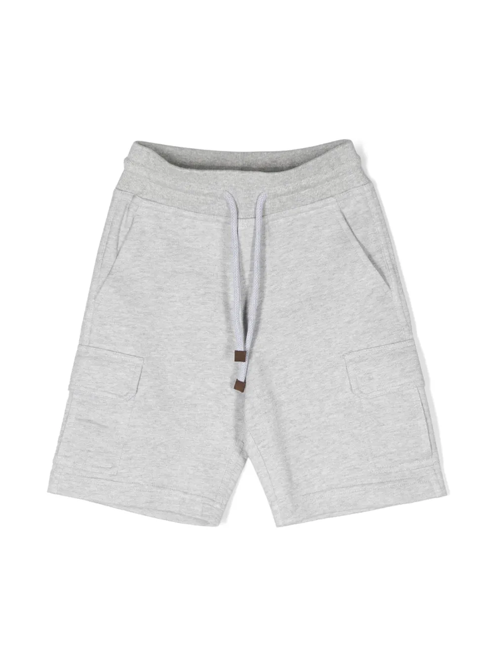 

Шорты карго Brunello Cucinelli Kids, серый