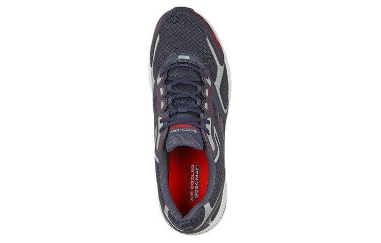 Кроссовки Skechers Go Run Consistent для бега мужские, синий/красный — фото 3