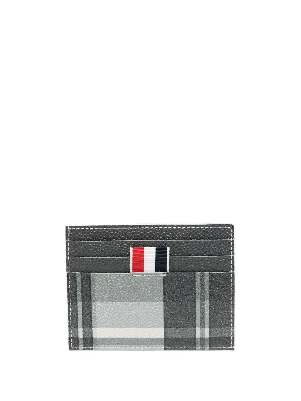 

Кошелек в клетку THOM BROWNE, черный