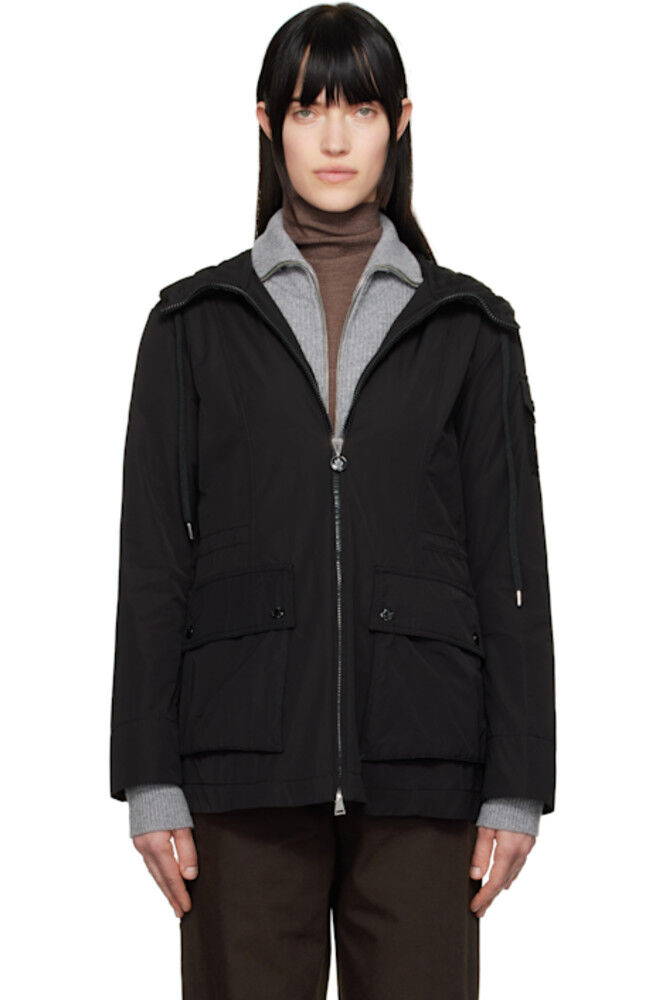 

Черная куртка Leandro с капюшоном Moncler