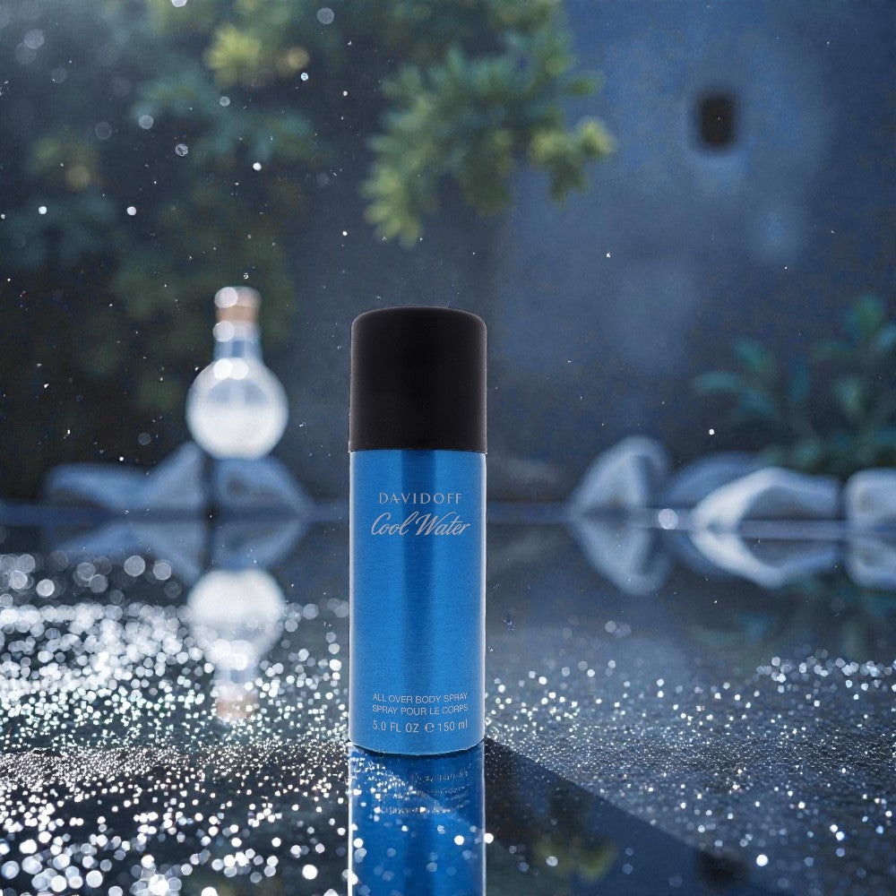 Спрей для тела Cool Water All Over Body Spray от Davidoff для мужчин - 140 мл (5 унций), прозрачный — фото 2