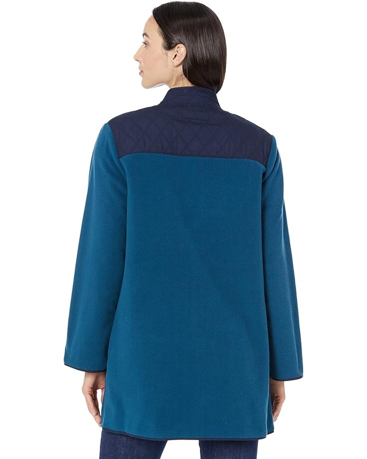 

Пальто Draper James Button-Down Fleece Coat, цвет Nassau Navy