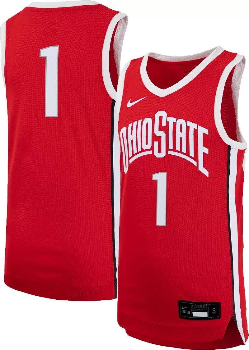 

Баскетбольная Рубашка Nike Youth Ohio State Buckeyes # 1 Scarlet Replica