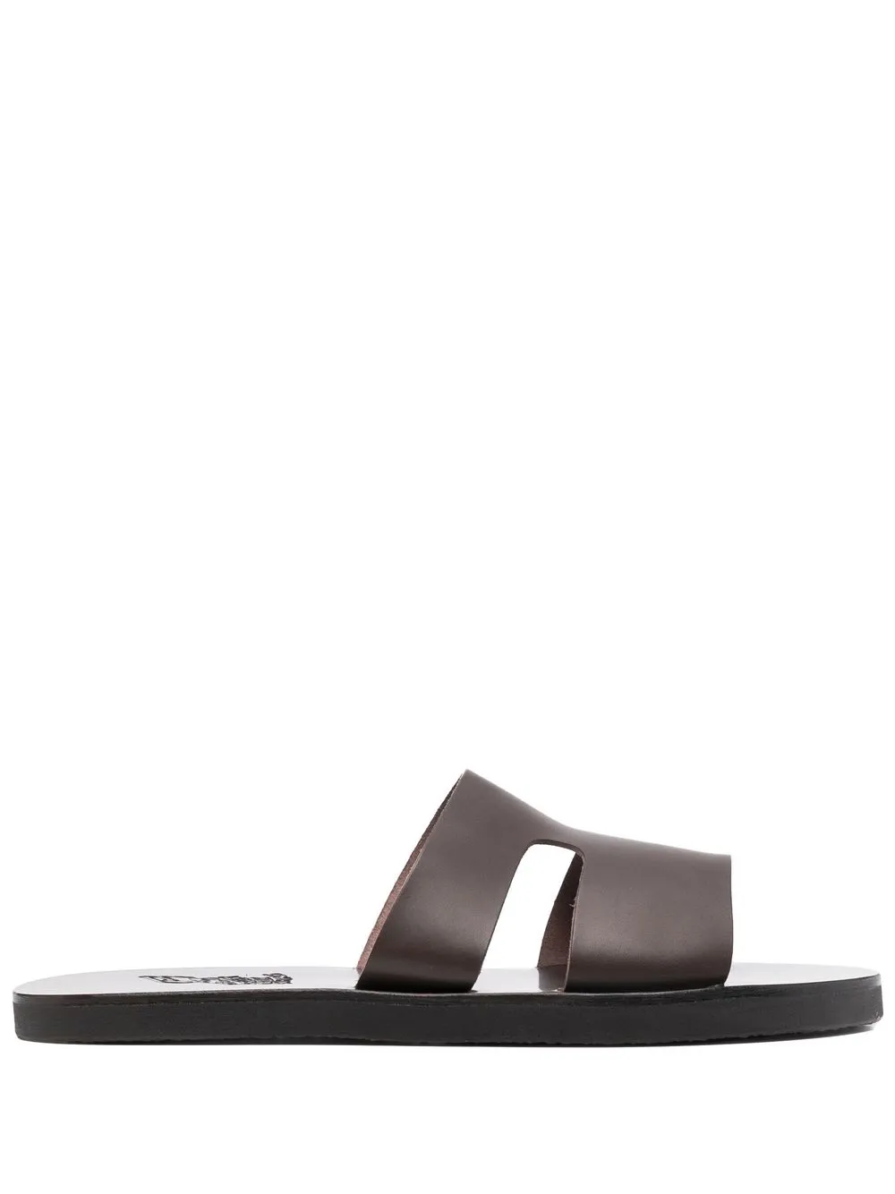 

Шлепанцы Apteros с вырезами Ancient Greek Sandals, коричневый