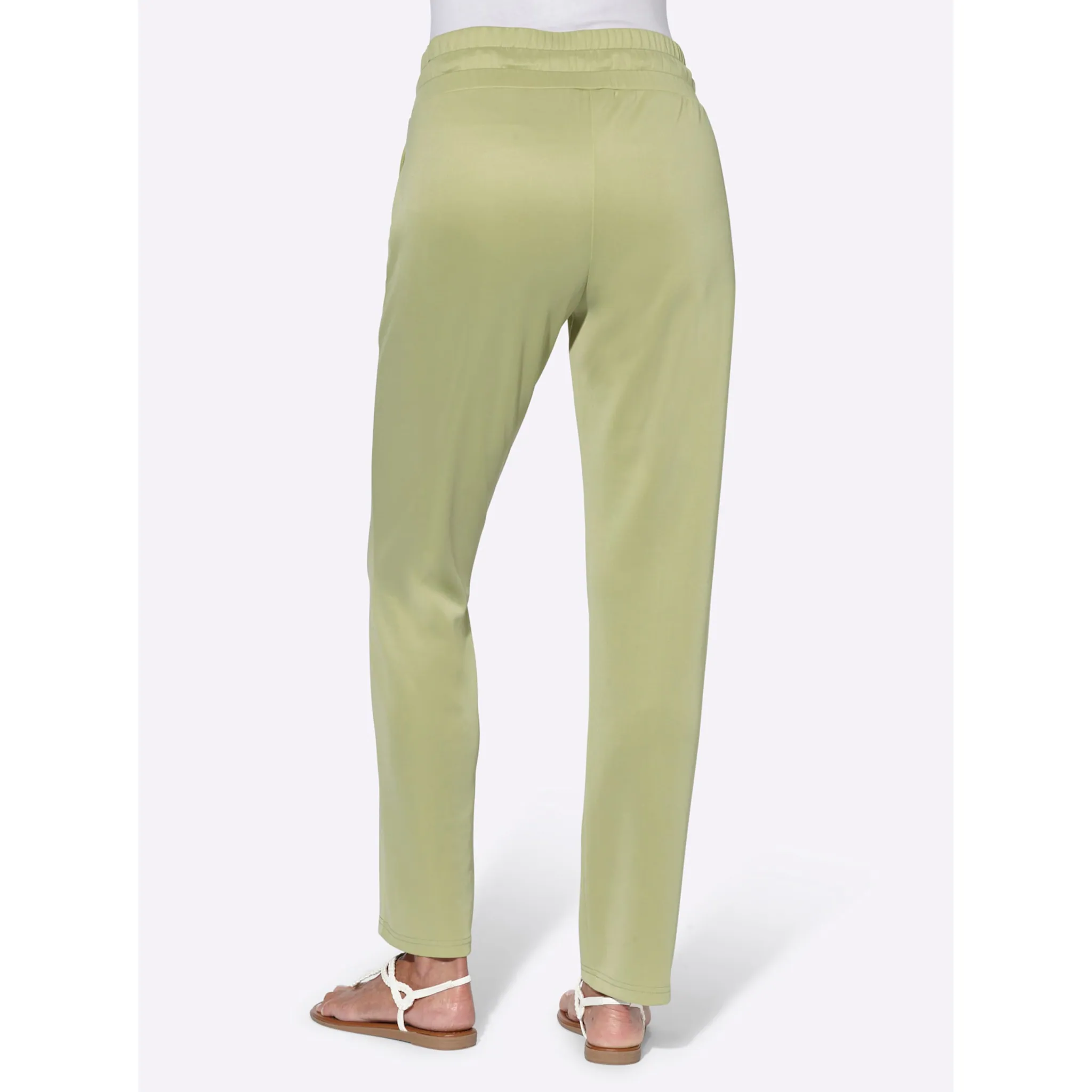 

Брюки без застежки Classic Basics, синий