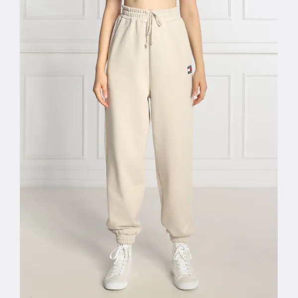 

Спортивные брюки свободного кроя Tommy Hilfiger, бежевый