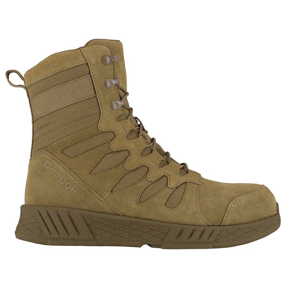 Тактический ботинок с композитным носком Floatride Energy 8" Reebok Work, coyote brown leather — фото 2