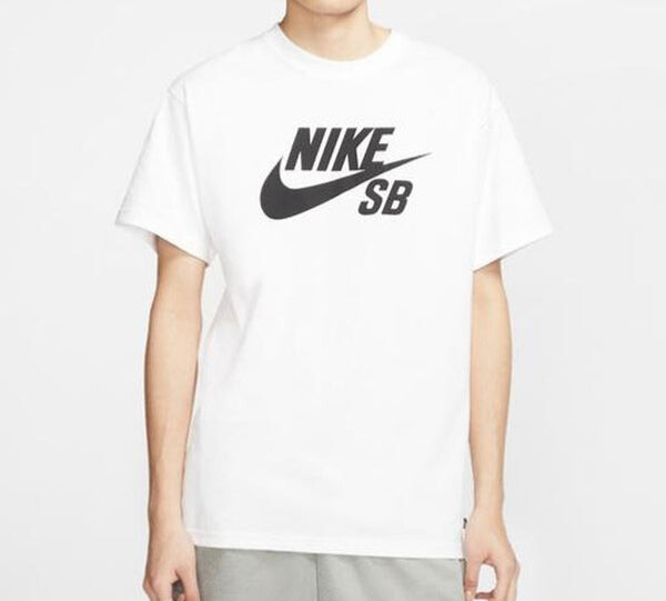 Футболка sb скейтборд большой логотип скейтборд короткий рукав Nike, белый — фото 3