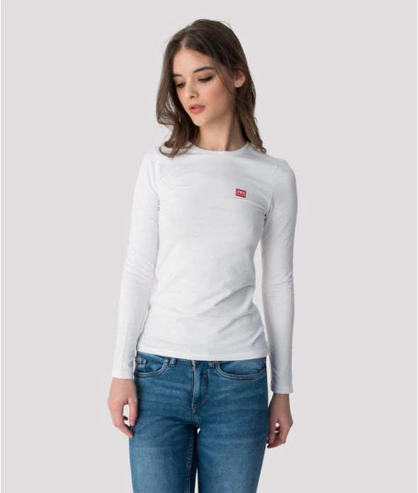 

Футболка с длинными рукавами Elizabeth Retro Jeans, белый