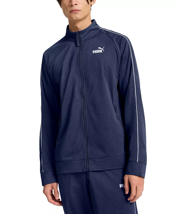 

Мужская куртка с отделкой из трикотажа Puma, синий