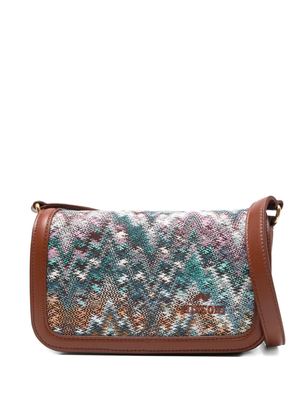 

Сумка через плечо с узором Missoni, коричневый