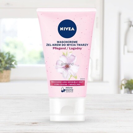 Гель для умывания Nivea — Гель- очищающий для лица для сухой и чувствительной кожи, 150 мл — фото 3