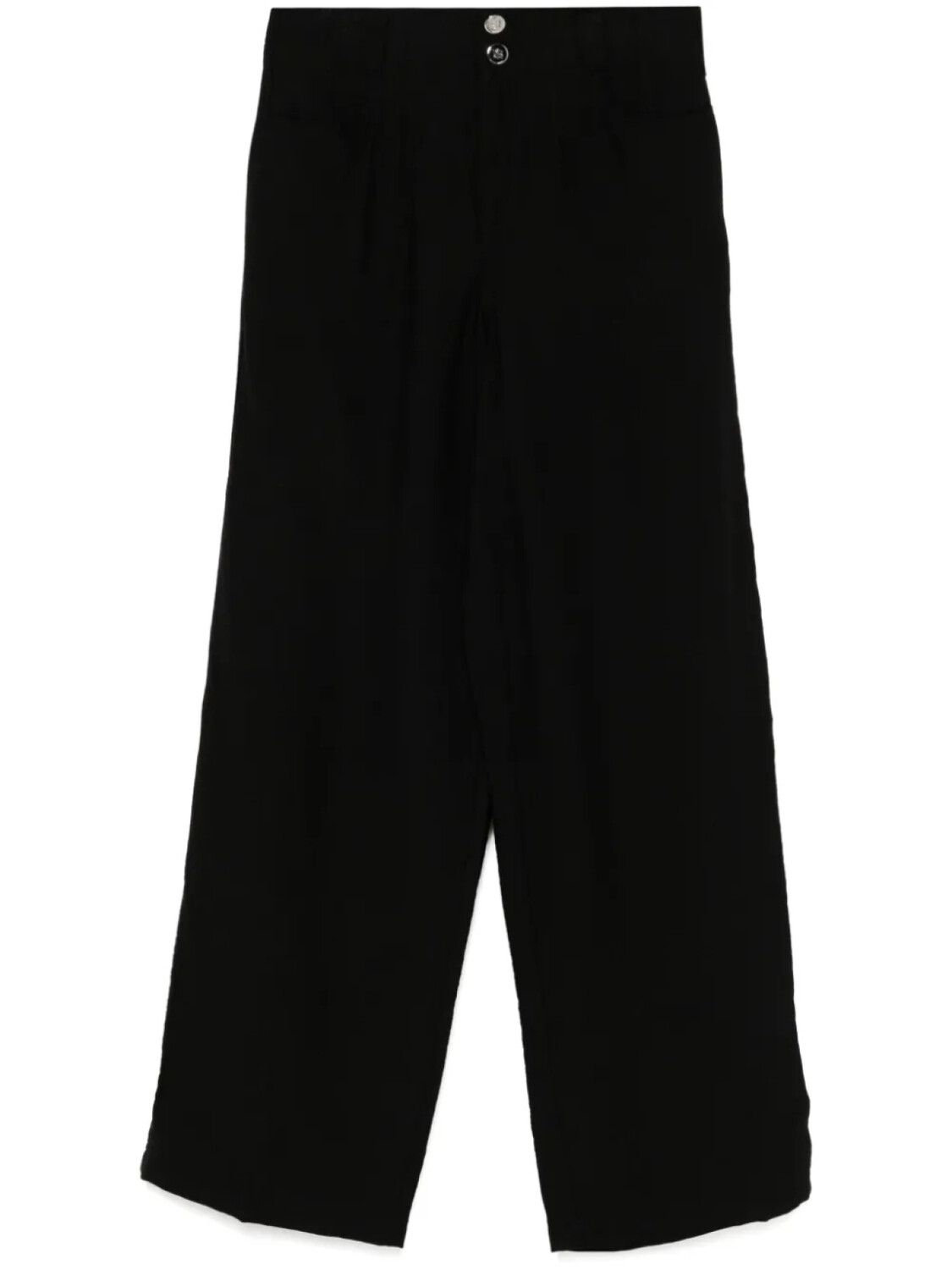 

Мятые брюки DKNY, черный