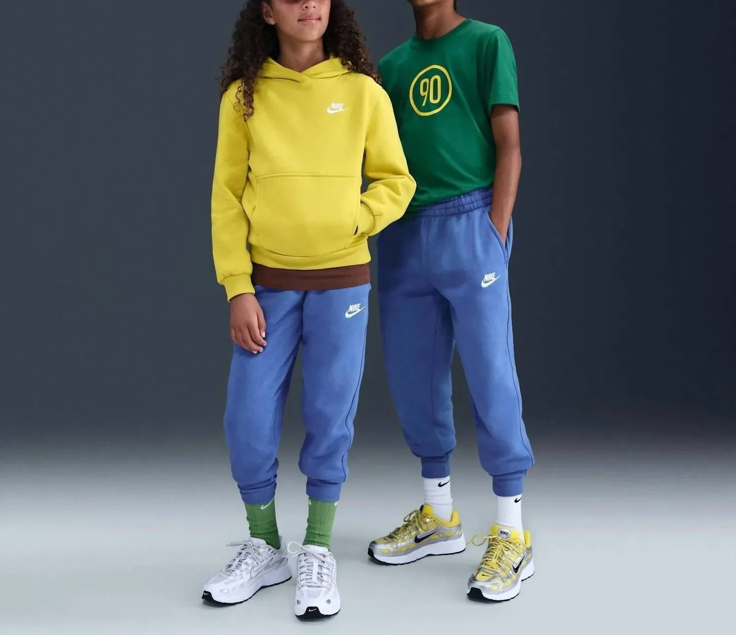 Nike Kid's Sportswear Club Fleece Pants Joggers In Blue