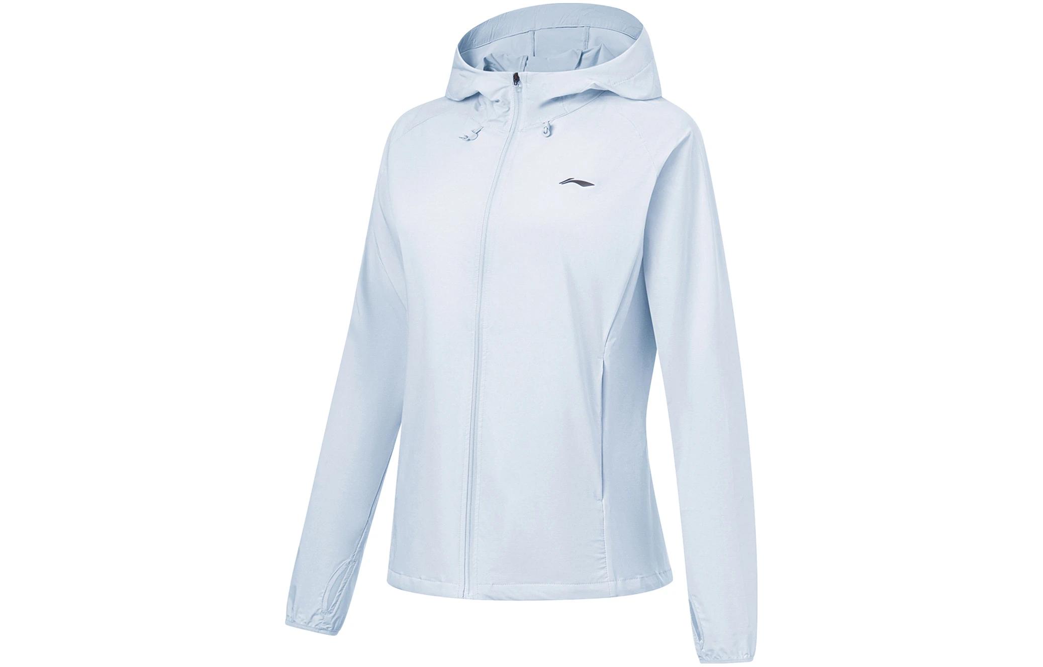 

Куртка-тренч для бега LiNing Sky Feather Blue женская, Синий, Куртка-тренч для бега LiNing Sky Feather Blue женская