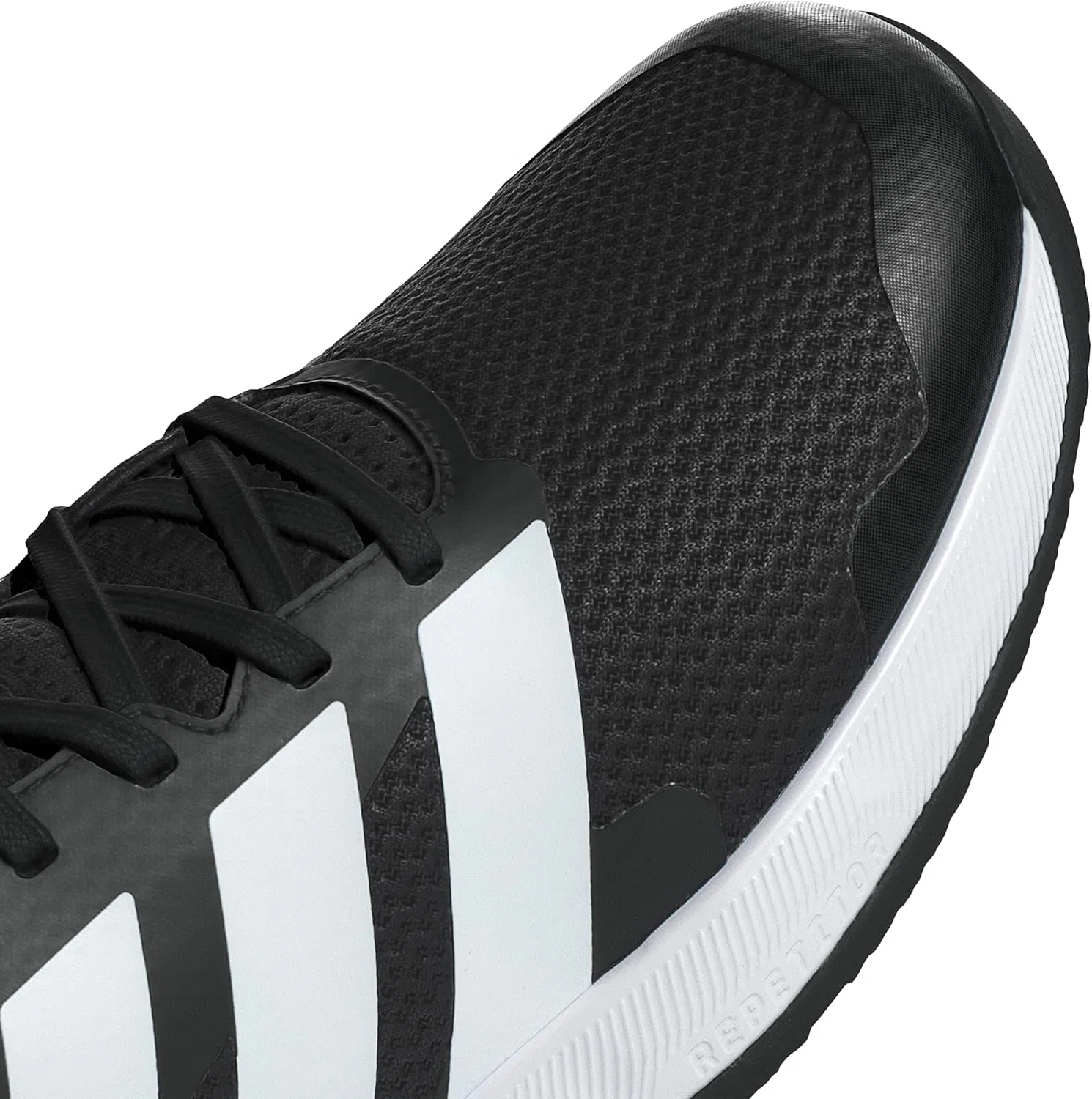 Мужские тренировочные кроссовки Adidas Dropset Base, Core Black Cloud White Lucid Red — фото 4