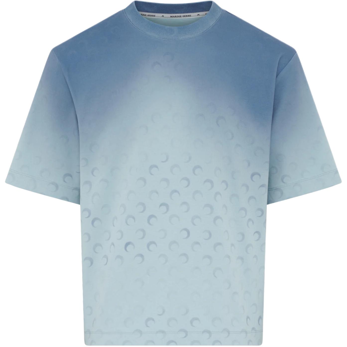 

Футболка Moon Faded Crewneck Marine Serre, светло синий