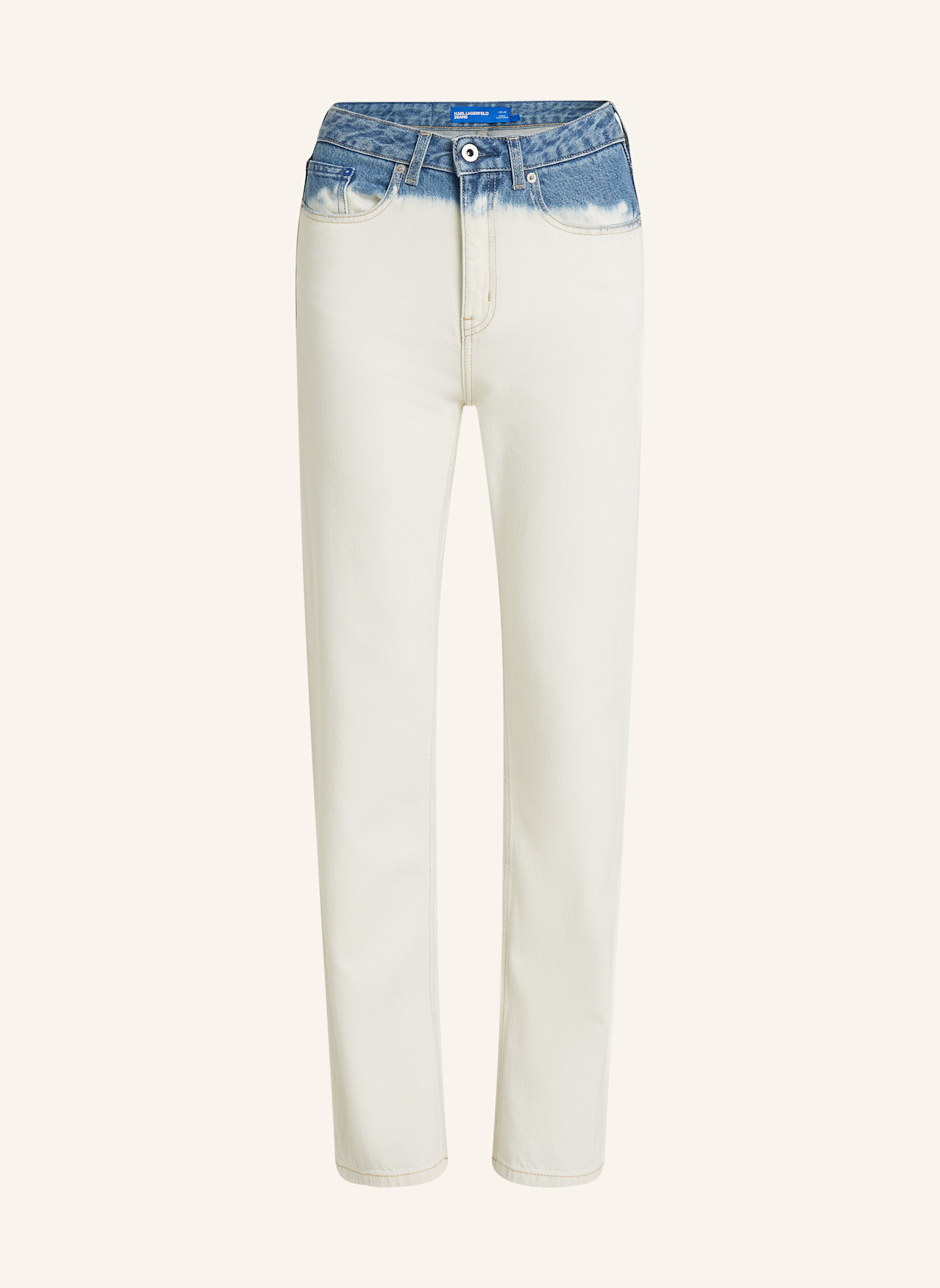 

Джинсы прямого кроя Karl Lagerfeld Jeans, мультиколор