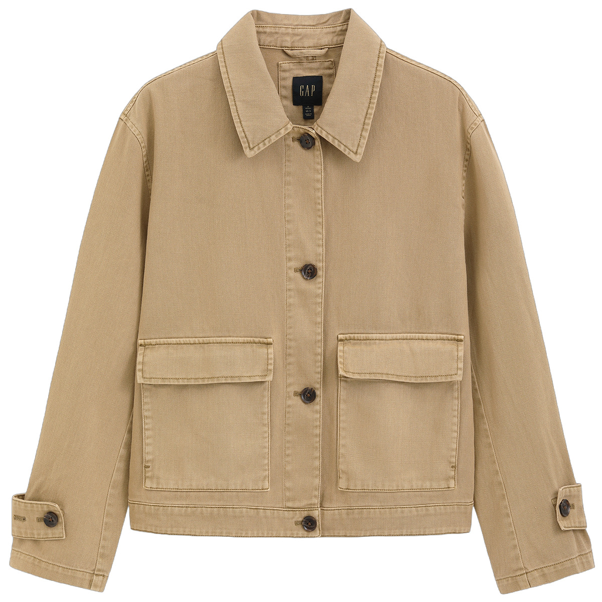 

GAP Женская куртка хаки, Khaki