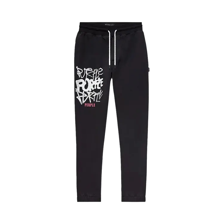 

Спортивные брюки PURPLE BRAND French Terry 'Black', черный