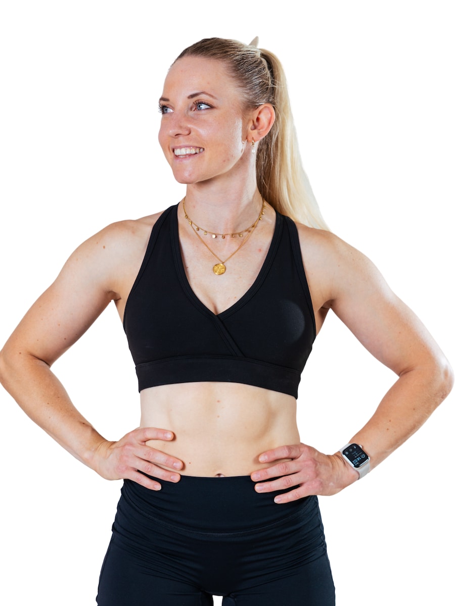 

Спортивный бюстгальтер с треугольными чашечками Lifters Race Sport, черный