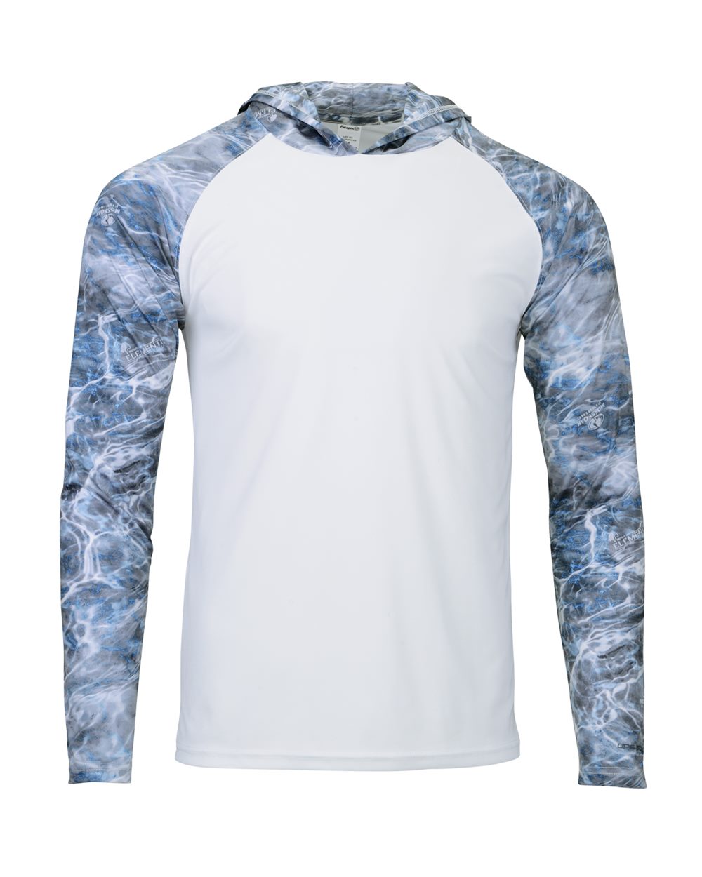 

Толстовка Biloxi Performance Colorblock с капюшоном Paragon, цвет steelhead