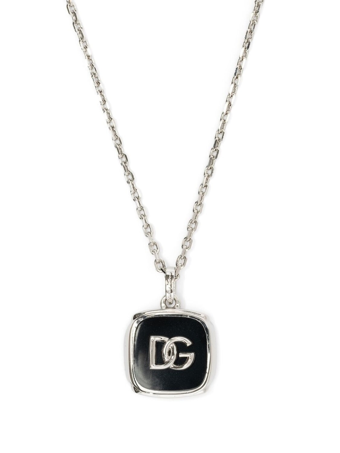 

Колье с логотипом Dolce & Gabbana, черный