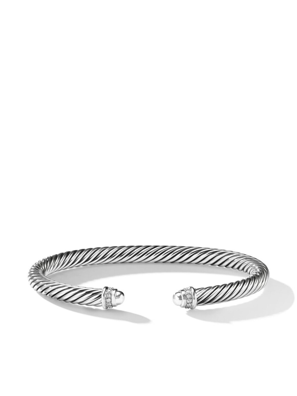 

Серебряный браслет Cable Classics с бриллиантами David Yurman