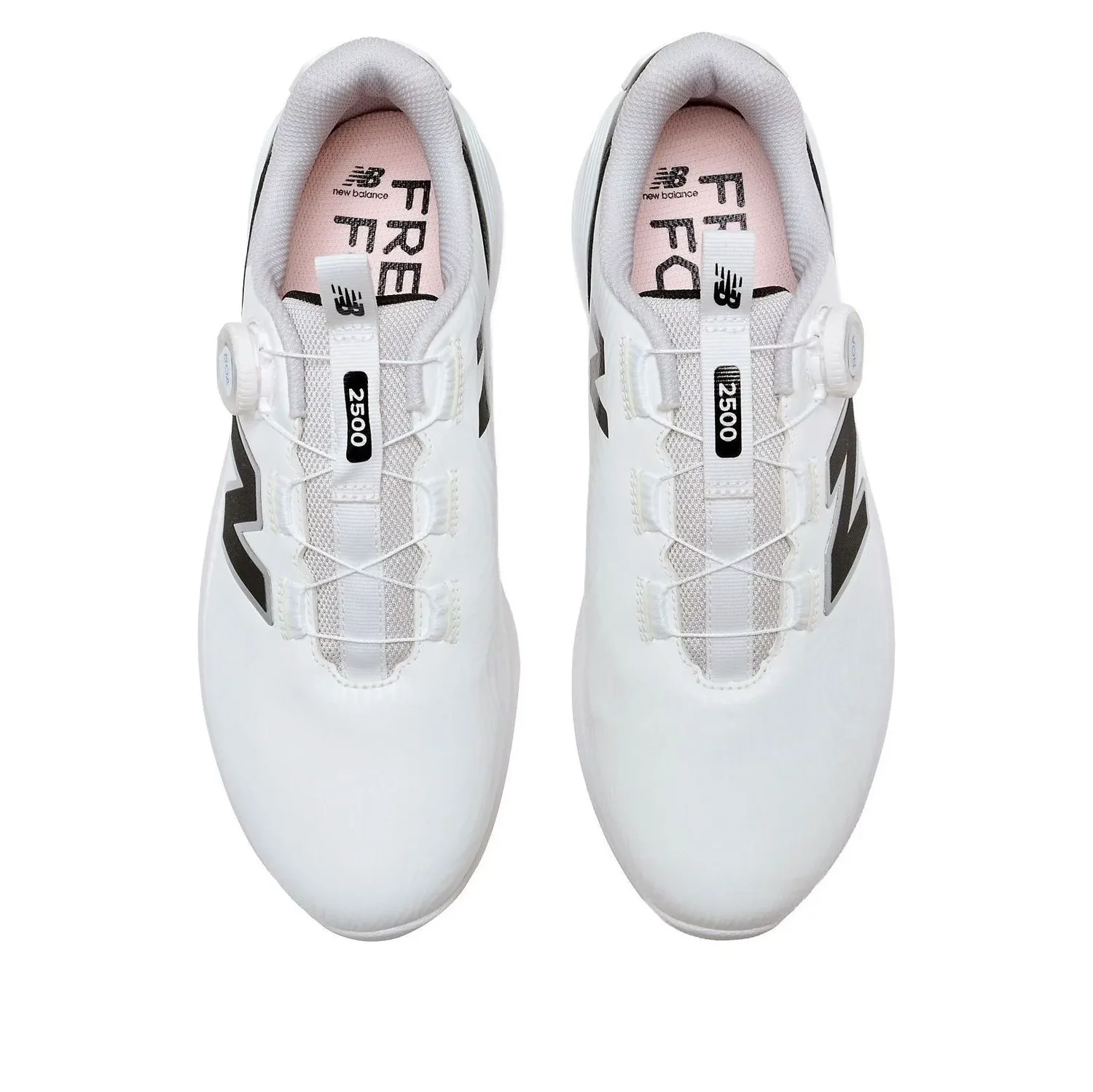 Кроссовки New Balance Fresh Foam X 2500 V5 SL Boa 'White Black Silver Metallic' — фото 3