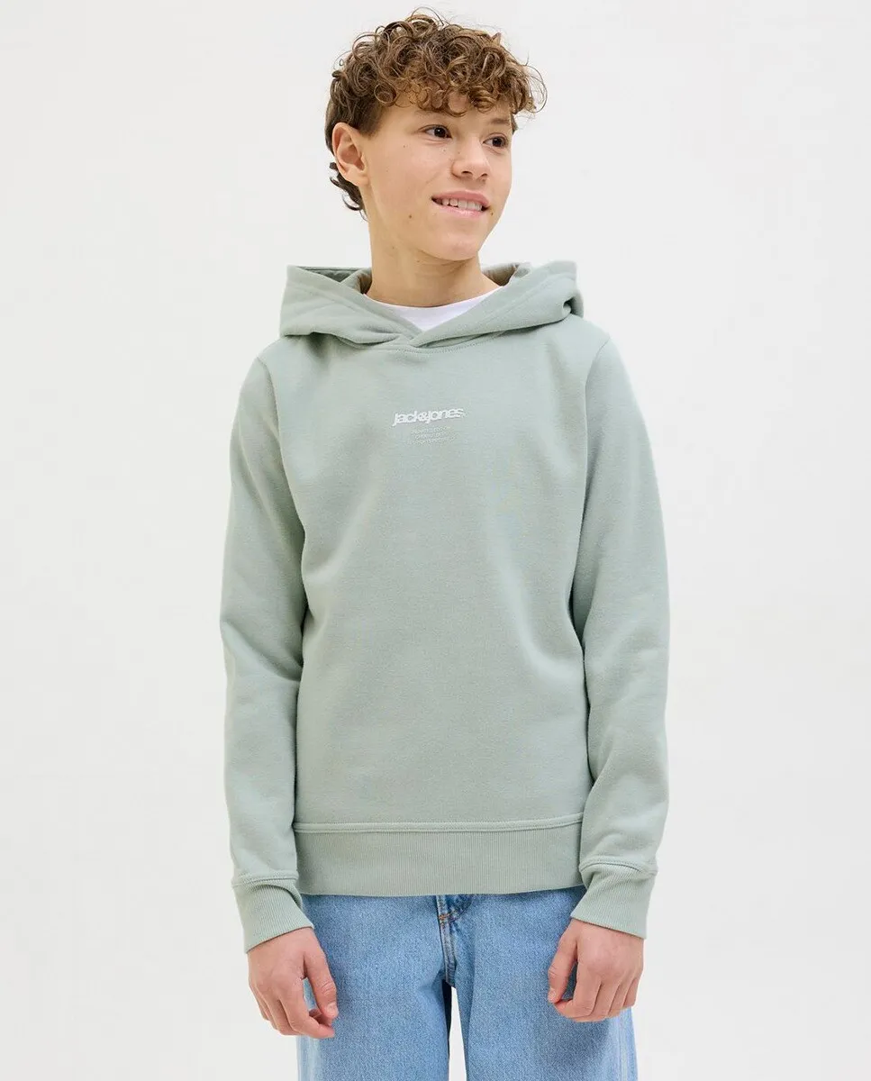 

Толстовка с капюшоном свободного кроя для мальчиков Jack & Jones, голубой