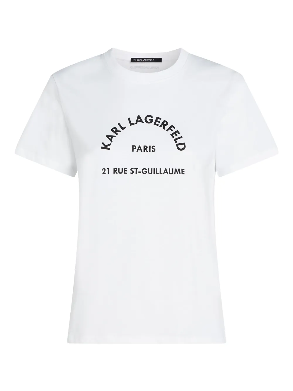 

Футболка Rue St. Guillaume KARL LAGERFELD, белый