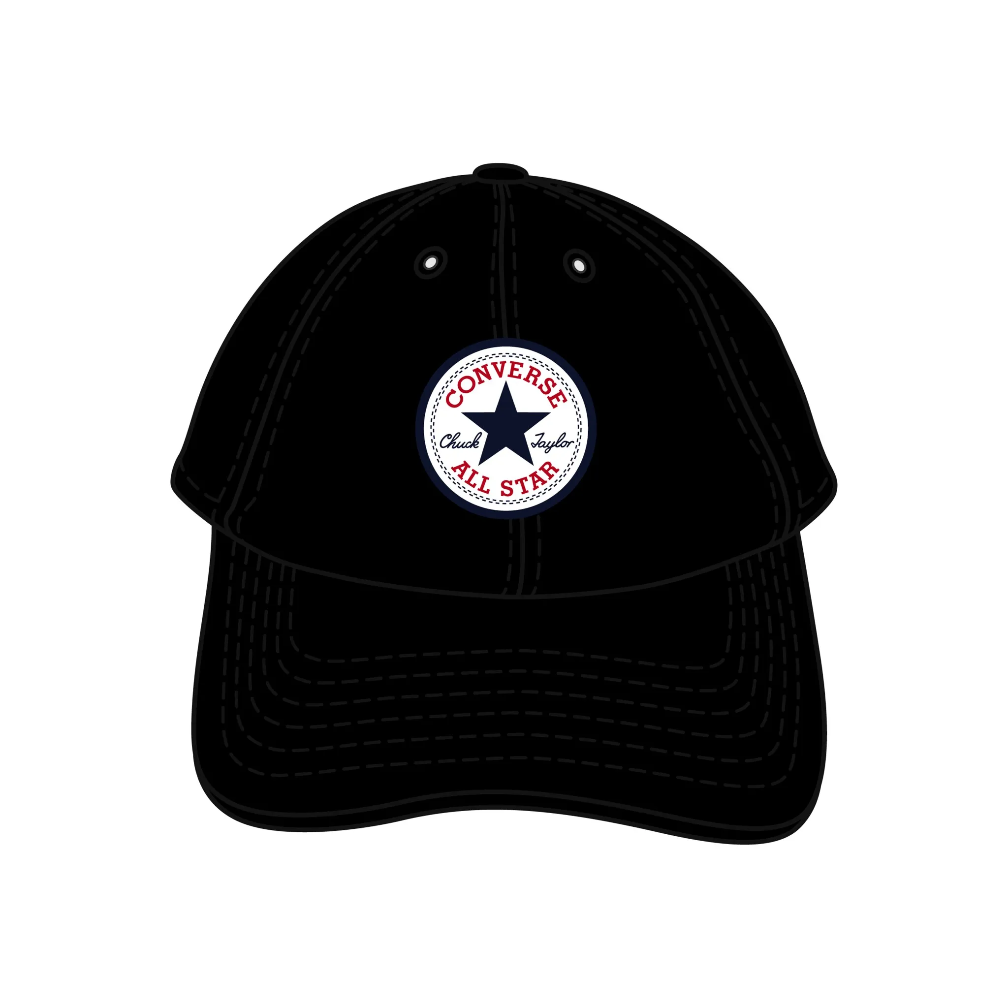 

Бейсболка Converse "TIPOFF BASEBALL CAP- MPU", черный
